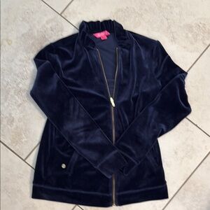 Lilly Pulitzer Blue Cardigan Sweater